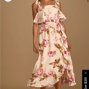 Lulus floral dress
